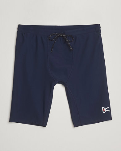 District Vision 9 Inch Half Tights Indigo – Sininen