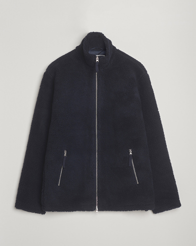 A Day's March Acton Fleece Jacket Navy – Sininen