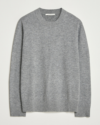 A Day's March Marlow Cashmere Blend Sweater Grey Melange – Harmaa