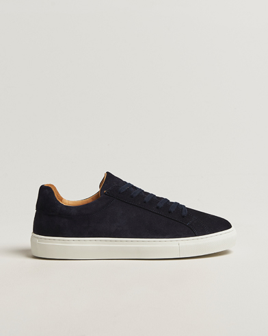 A Day's March Suede Marching Sneaker Navy – Sininen