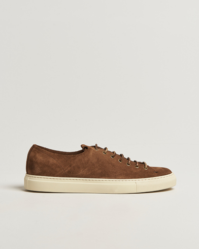 Buttero Tanino Suede Sneaker Brown – Ruskea