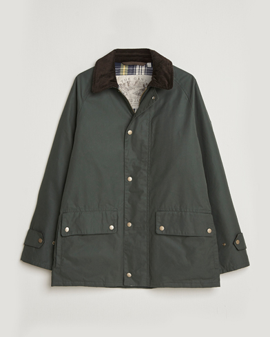 GANT Waxed Barn Jacket Woody Green – Vihreä