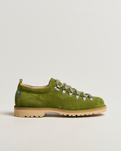 NN07 Fracap M121 Magnifico Suede Low Boot Firene Green – Vihreä