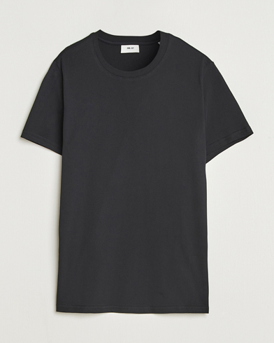 NN07 Percy Crew Neck T-Shirt Black – Musta