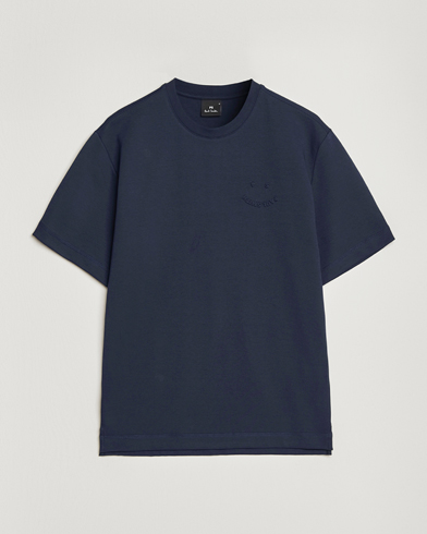 PS Paul Smith Casual Fit Happy T-Shirt Navy – Sininen