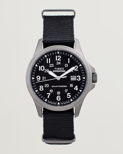 Timex Expedition Field Post Solar rPET Strap 36mm Black Dial – Musta