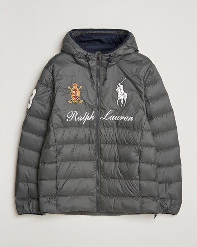 Polo Ralph Lauren Colden Snow Polo Hodded Jacket Charcoal Grey – Harmaa