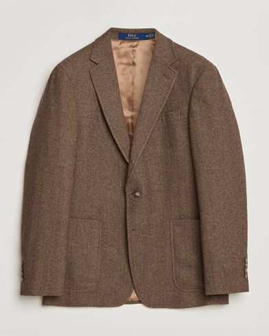 Polo Ralph Lauren Herringbone Single Breasted Sportcoat Brown/Tan – Ruskea