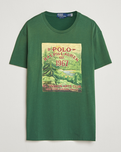 Polo Ralph Lauren Printed T-Shirt Grass Green – Vihreä