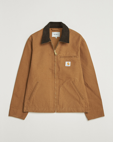 Carhartt WIP Detroit Jacket Dearborn Canvas Hamilton Brown – Ruskea