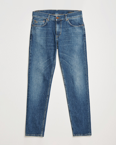 Oscar Jacobson Albert Cotton Stretch Jeans Vintage Wash – Sininen