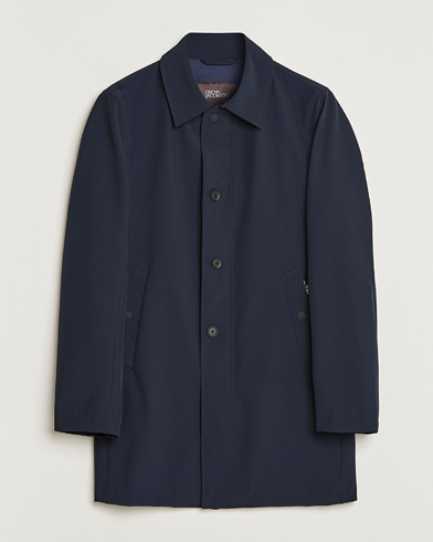 Oscar Jacobson Johnson Coat Navy – Sininen
