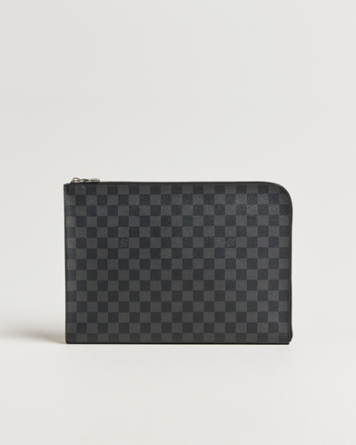 Louis Vuitton Pre-Owned Pochette Jules GM Damier Graphite – Harmaa