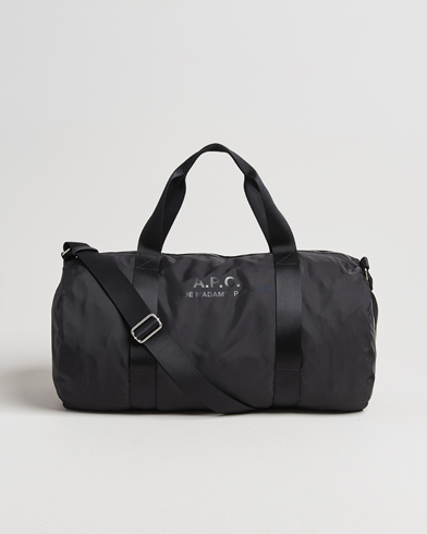 A.P.C. Backstage Nylon Cordura Gym Bag Black – Musta