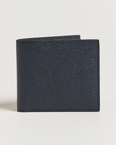 Thom Browne Pebble Grain Leather Wallet Navy – Sininen
