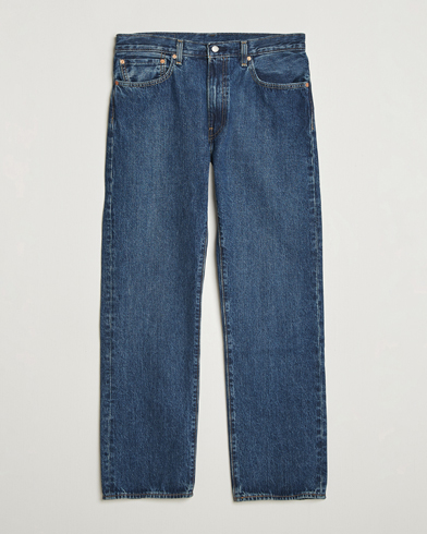Levi's 555 Relaxed Straight Jeans Check The Score – Sininen