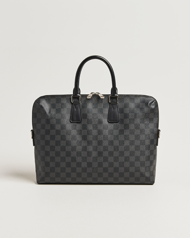 Louis Vuitton Pre-Owned Porte Documents Jour Damier Graphite – Harmaa