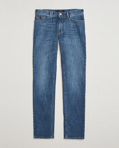 Brioni 5-Pocket Denim Medium Blue Wash – Sininen