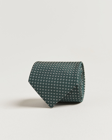 Brioni Microstructure Silk Tie Green – Vihreä