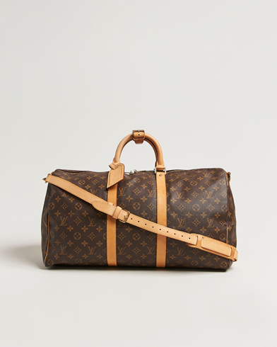 Louis Vuitton Pre-Owned Keepall Bandouliére 50 Monogram – Ruskea