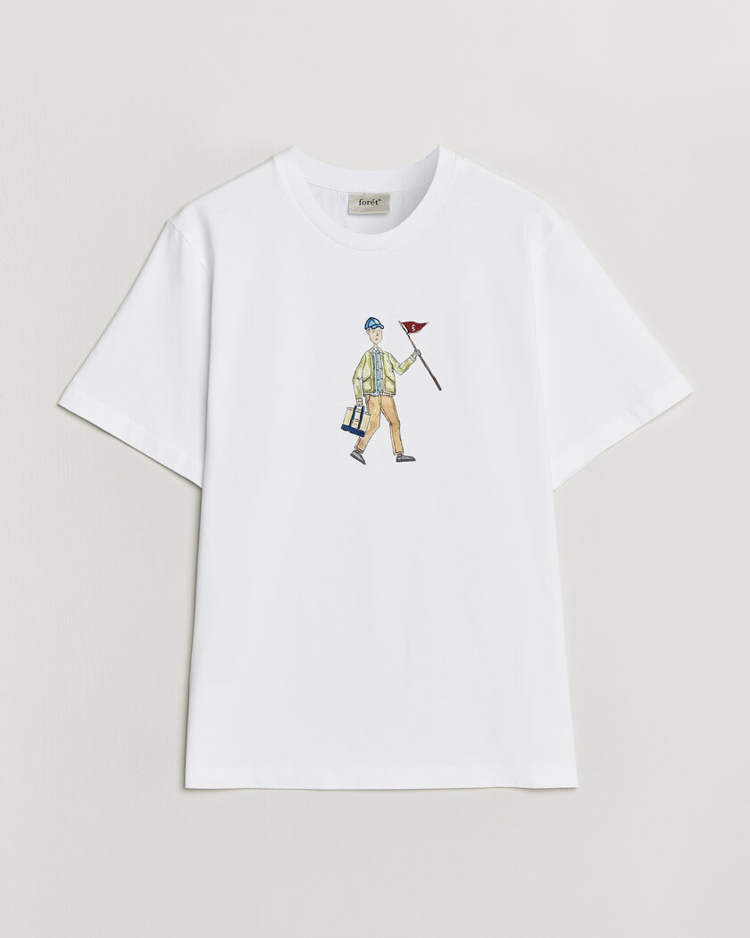 Forét Patrol T-Shirt White – Valkoinen