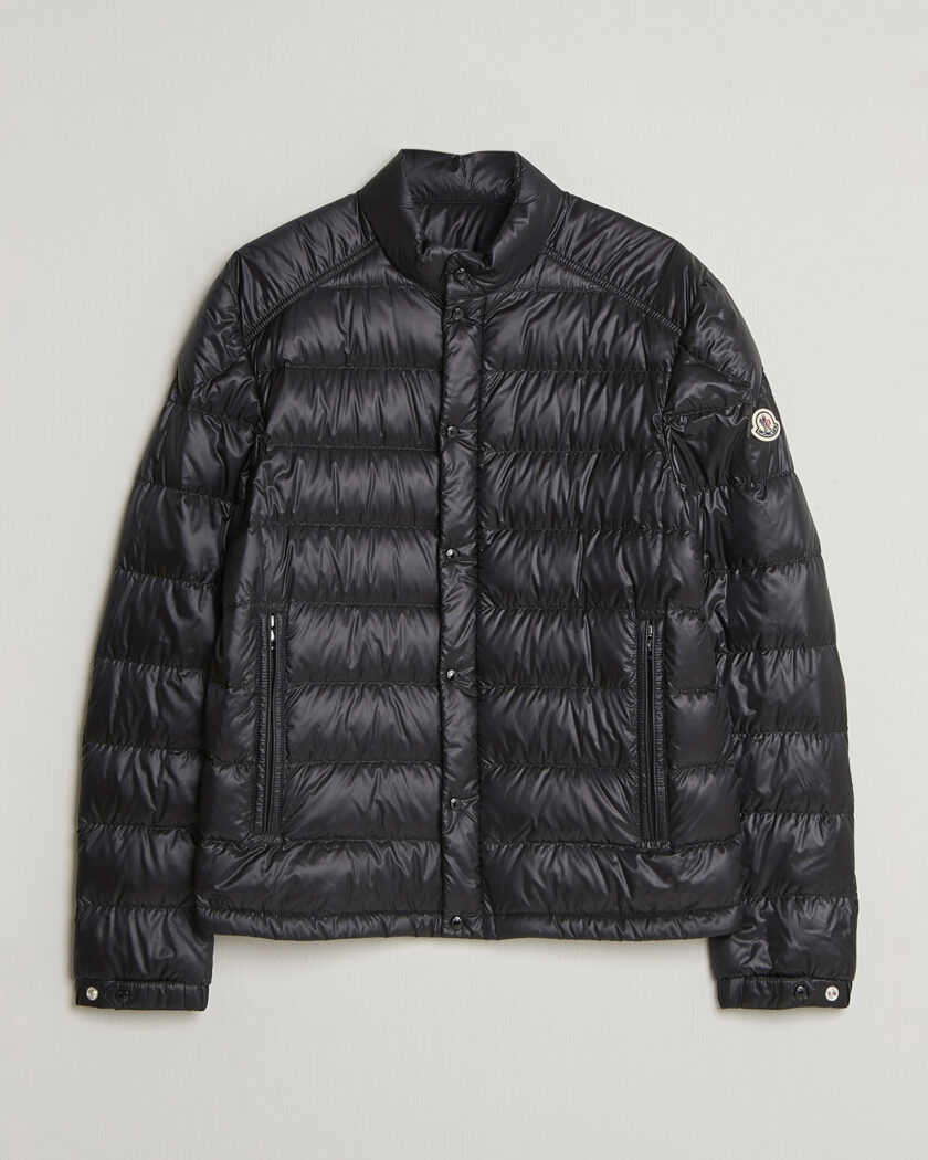 Moncler Selves Down Jacket Black – Musta