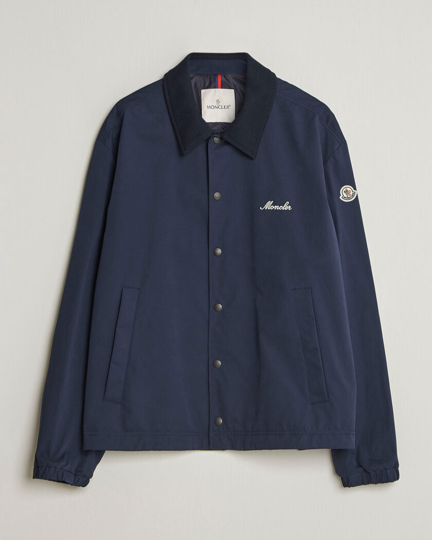 Moncler Arinell Shirt Jacket Navy – Sininen