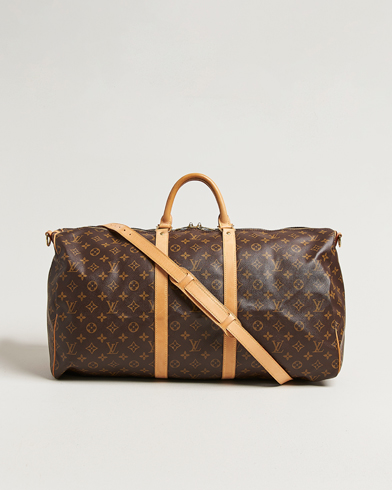 Louis Vuitton Pre-Owned Keepall Bandouliére 55 Monogram – Ruskea