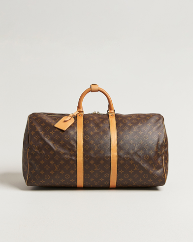 Louis Vuitton Pre-Owned Keepall 55 Monogram – Ruskea