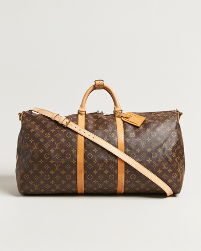 Louis Vuitton Pre-Owned Keepall Bandouliére 60 Monogram – Ruskea