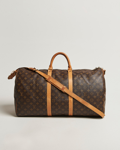 Louis Vuitton Pre-Owned Keepall Bandouliére 55 Monogram – Ruskea