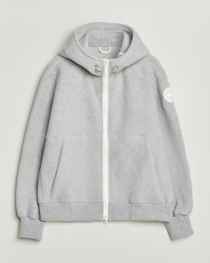 Canada Goose Chillwack Fleece Bomber Silverbirch Heather – Harmaa