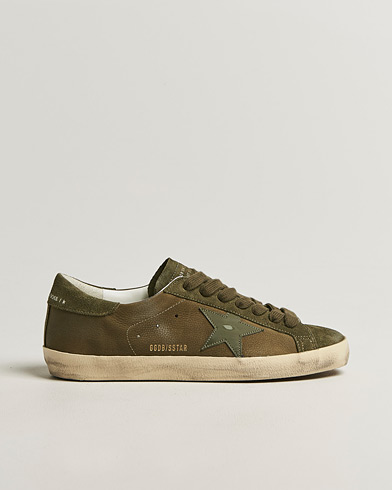 Golden Goose Super-Star Sneakers Olive Night – Vihreä