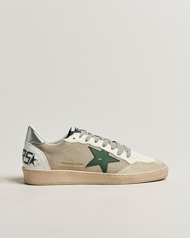 Golden Goose Ball Star Sneakers White/Green – Valkoinen