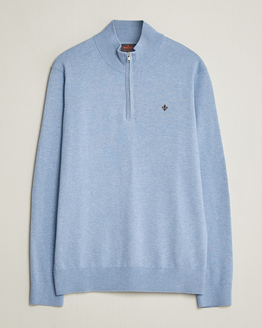 Morris Riley Half-Zip Light Blue – Sininen