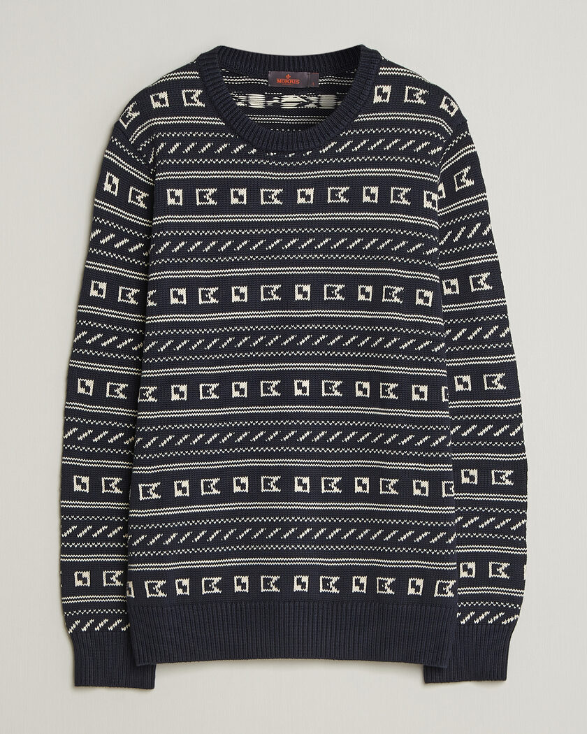 Morris Barrington Oneck Navy – Sininen