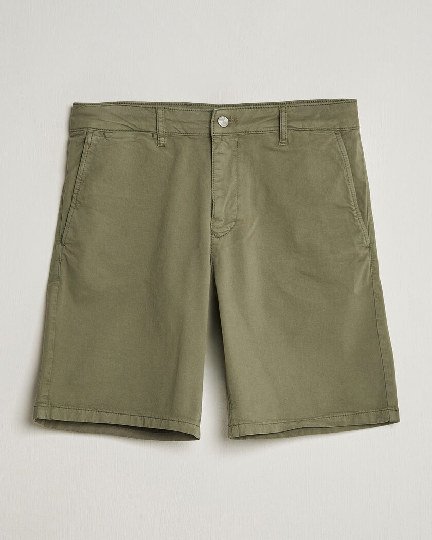 NN07 Aden Regular Fit Chino Shorts Capers Green – Vihreä