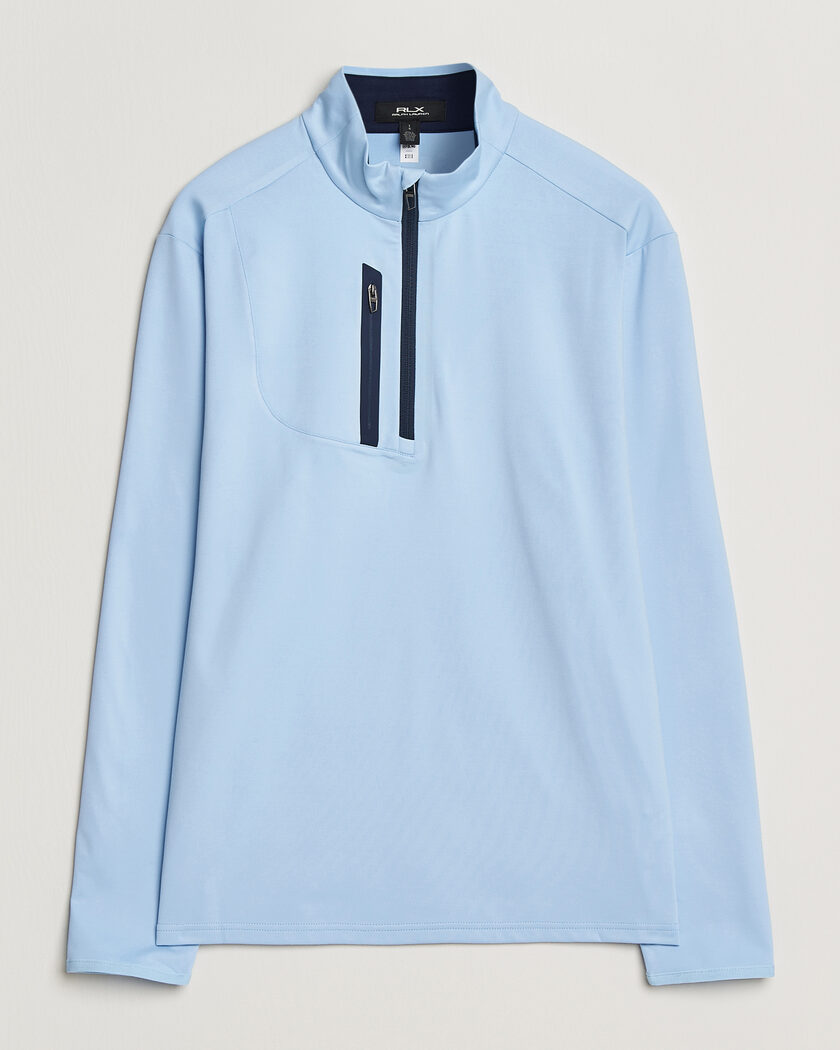 RLX Ralph Lauren Luxury Jersey Half Zip Office Blue – Sininen