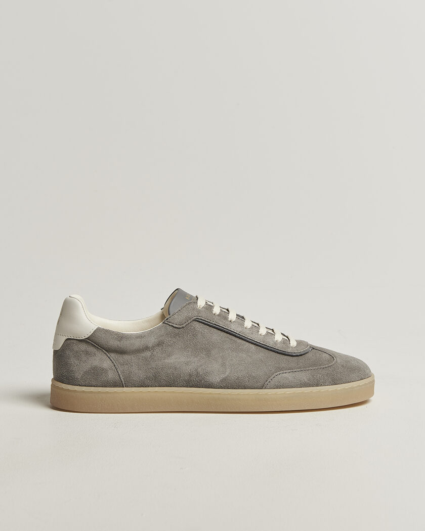 Brunello Cucinelli Low Top Sneakers Grey Suede – Harmaa
