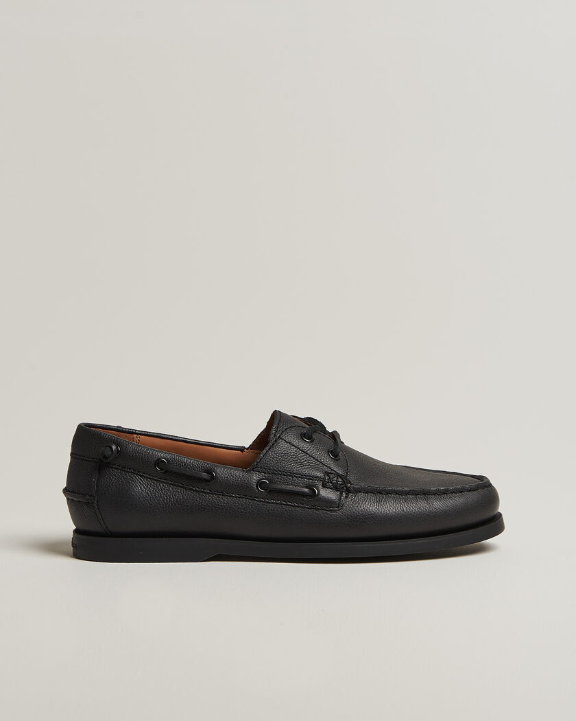 Polo Ralph Lauren Merton Boatshoe Triple Black – Musta