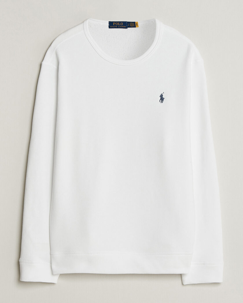 Polo Ralph Lauren Island Terry Sweatshirt White – Valkoinen