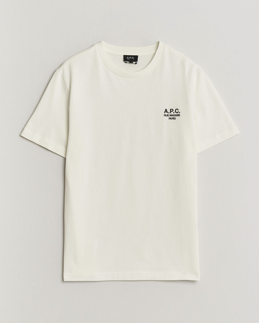A.P.C. Rue Madame T-Shirt Off White – Valkoinen