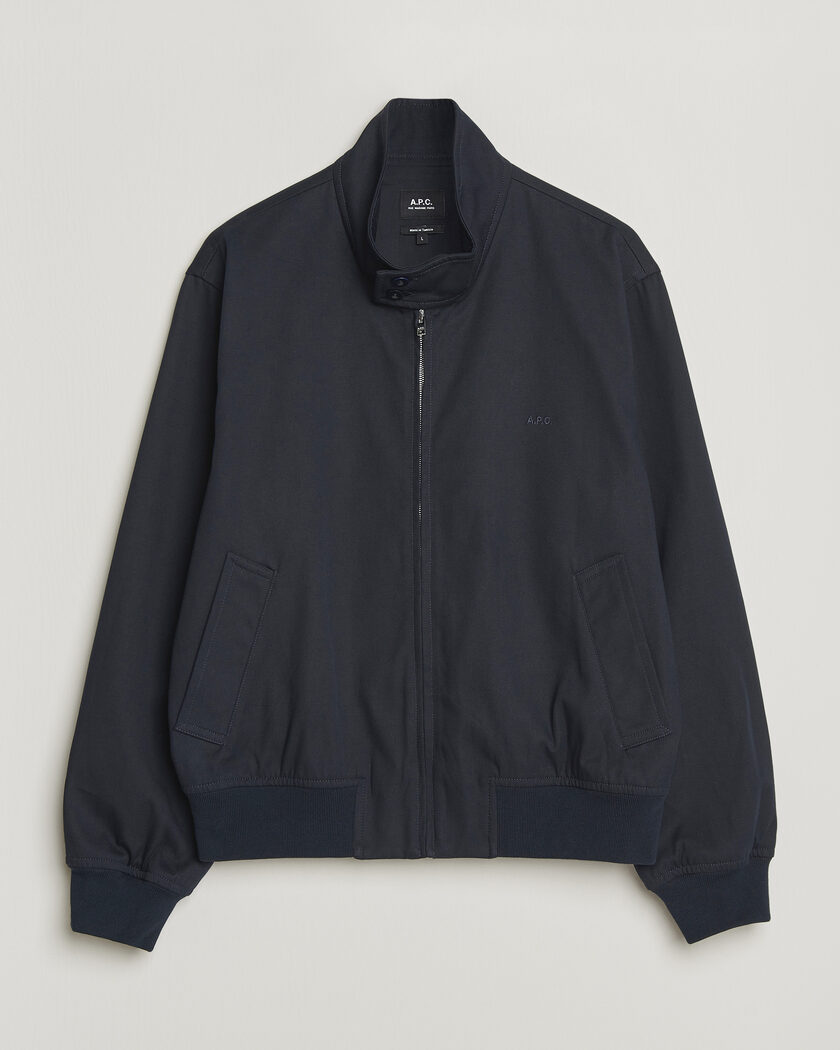 A.P.C. Zipped Jacket Dark Navy – Sininen