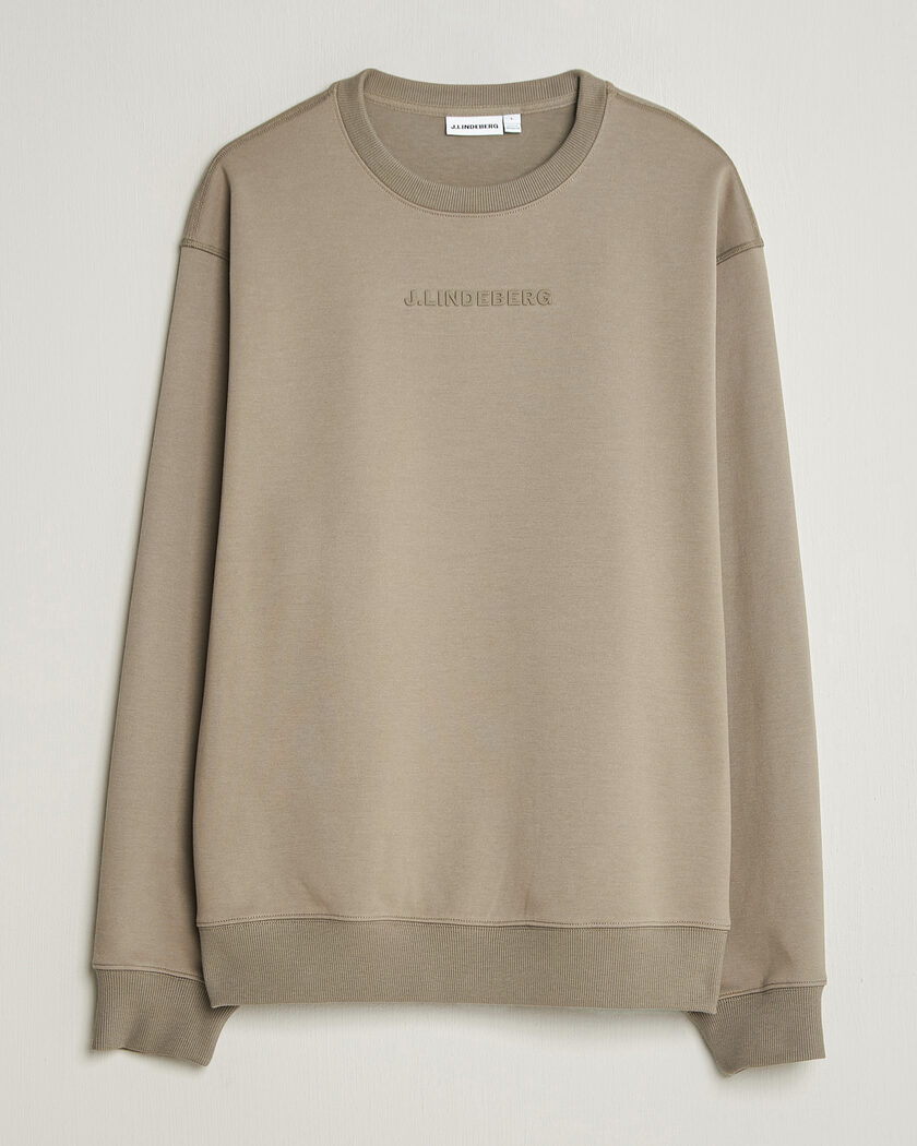 J.Lindeberg Club Crew Neck Brindle – Vihreä