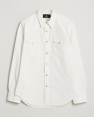 RRL Buffalo Western Shirt White – Valkoinen
