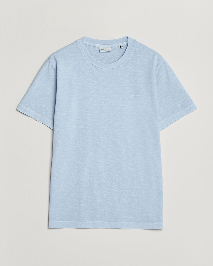 Gant Washed Slub T-Shirt Fresh Blue – Sininen