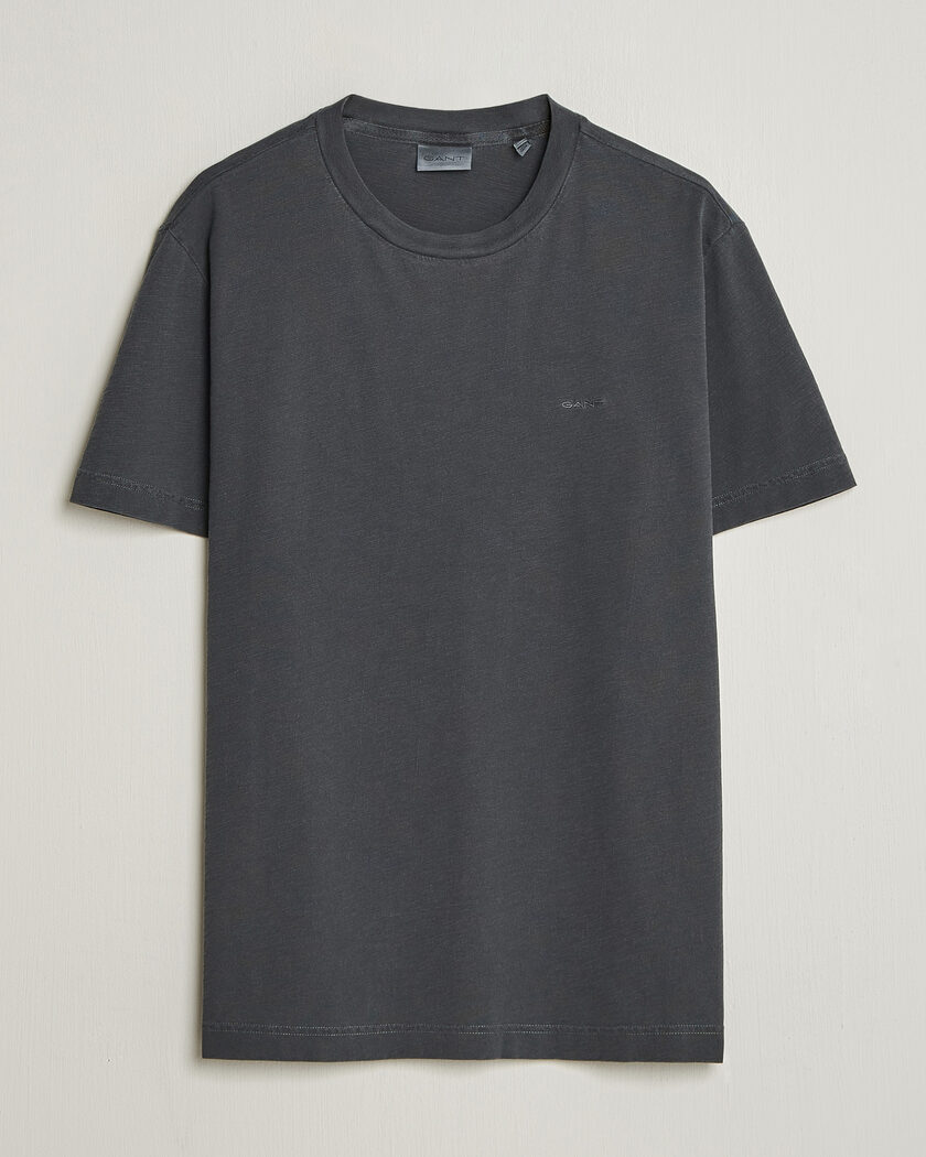 Gant Washed Slub T-Shirt Black – Musta