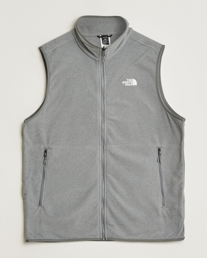 The North Face Glacier Fleece Vest Grey – Harmaa