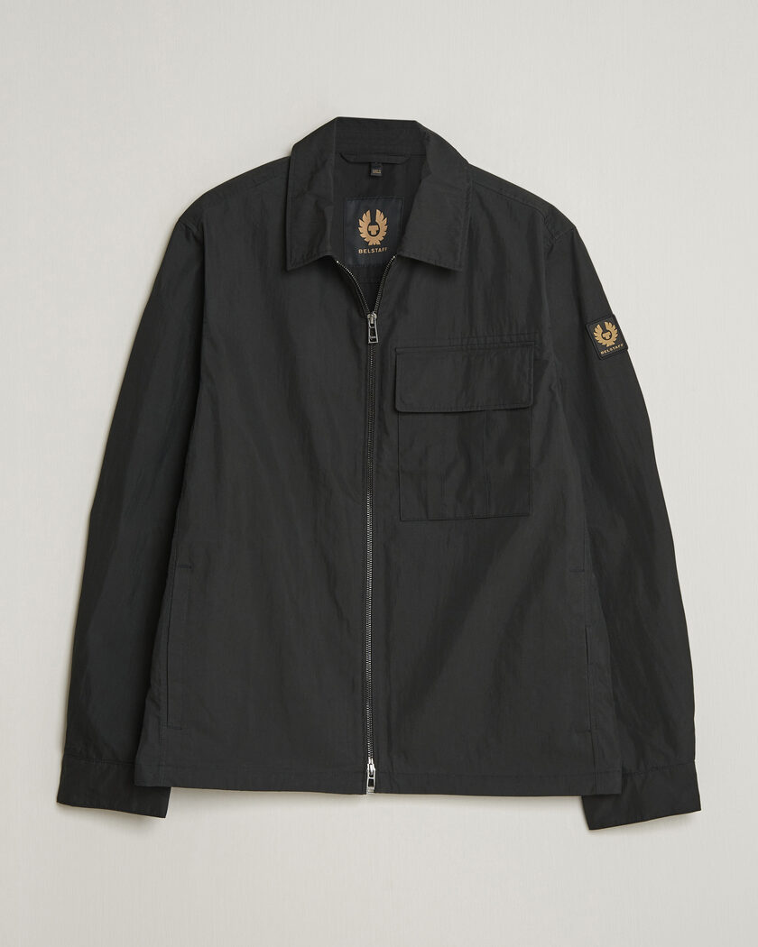 Belstaff Cargo Overshirt Black – Musta