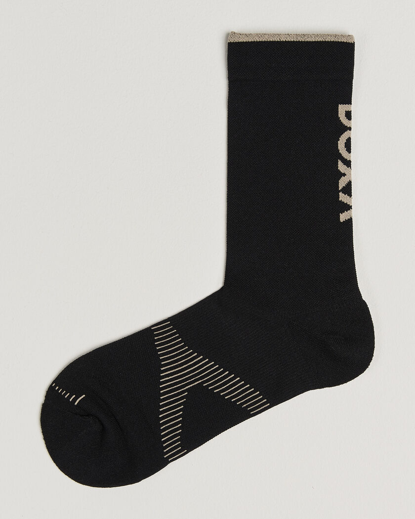 DOXA Crew Run Socks Black – Musta